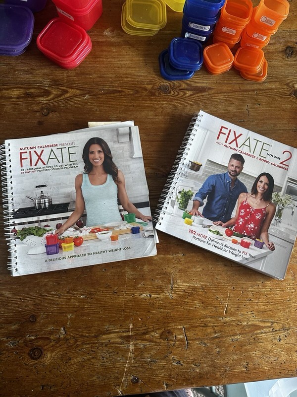 Portion Control Containers/ Books/ Bundle For Healthy/ Clean Eating / Diet gallery