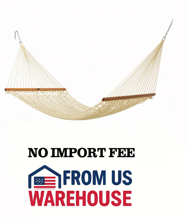 Pawley's Island DURACORD Large Rope Hammock 13ft x 55in Oatmeal 450lb Outdoor gallery