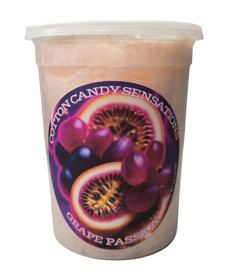 Grape Passion Gourmet Cotton Candy (Cotton Candy Sensations)