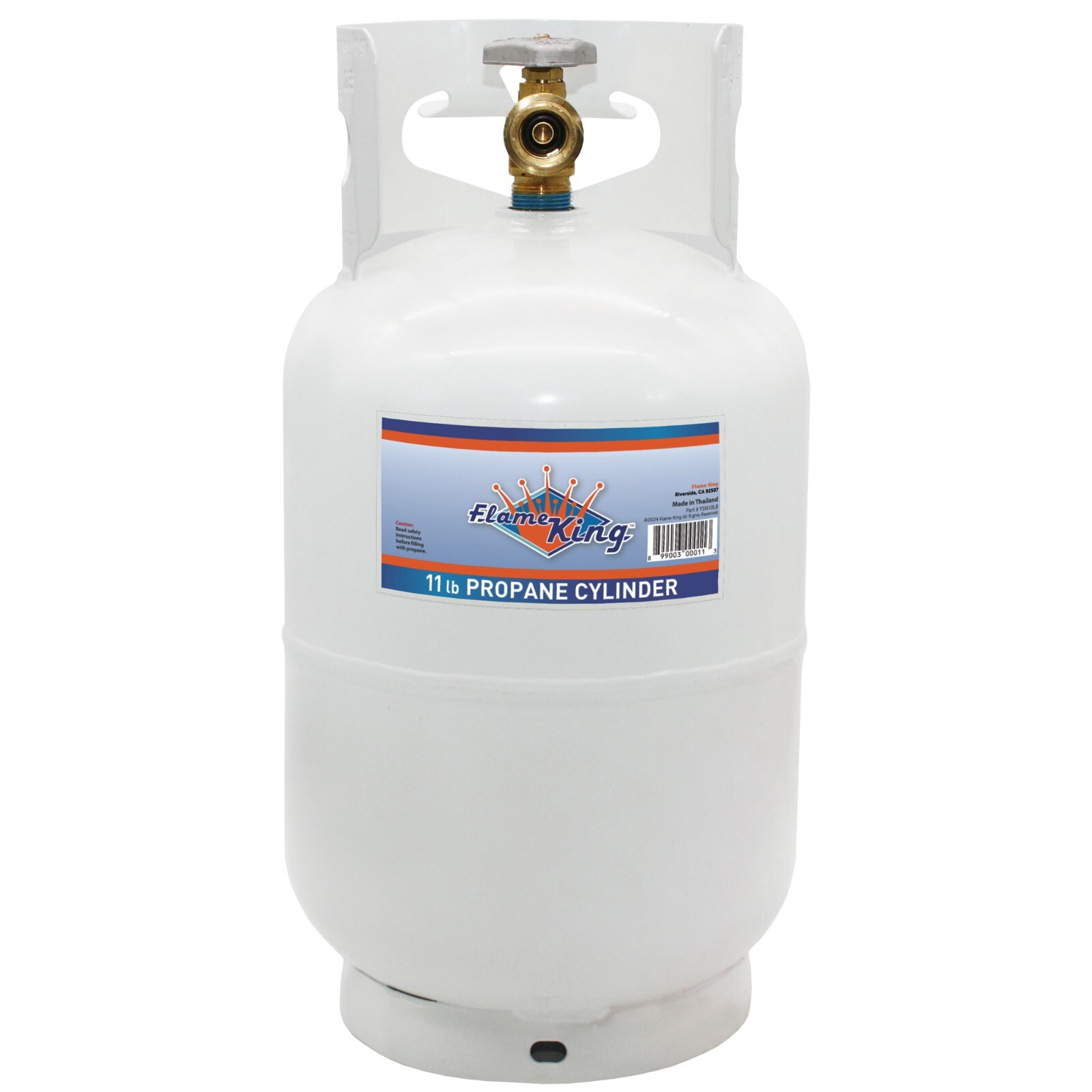 10 LB Pound Steel Propane Tank Refillable Cylinder with OPD Valve gallery