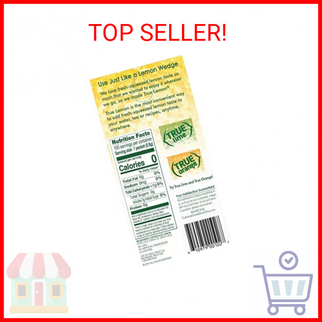 TRUE LEMON Water Enhancer, Bulk Dispenser, 100 Count (Pack of 1), 0 Calorie Drin gallery