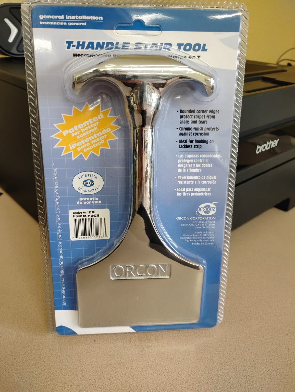 ORCON T-Handle Stair Carpeting Tool gallery