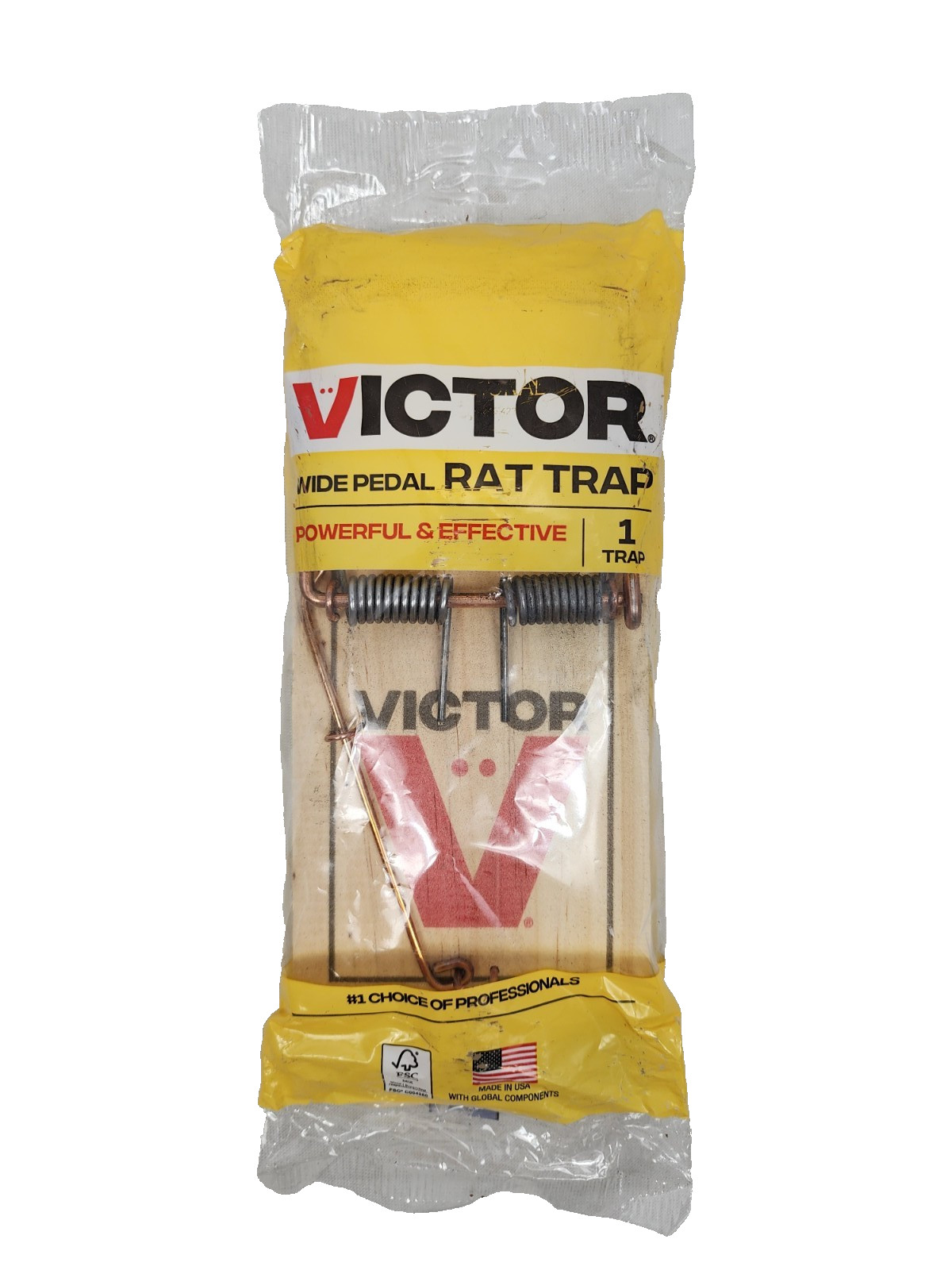 Victor Plastic Wide Pedal Rat Snap Trap Model # M205 (NEW) gallery