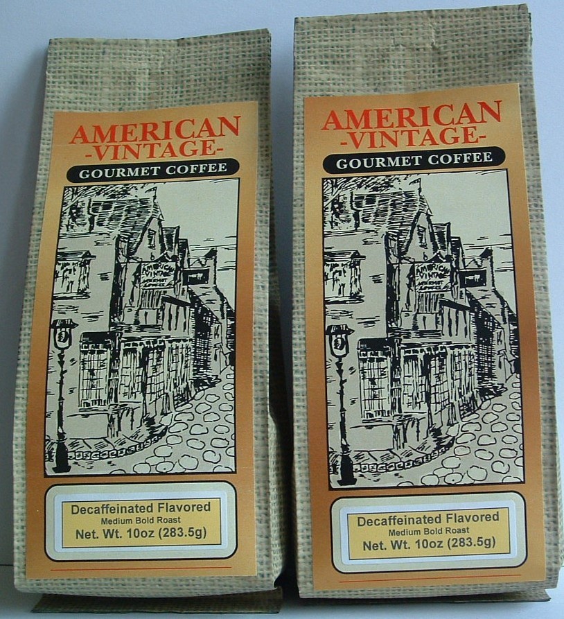 Decaffeinated Red Hot Cinnamon 2/10oz ground Medium Bold Roast gallery
