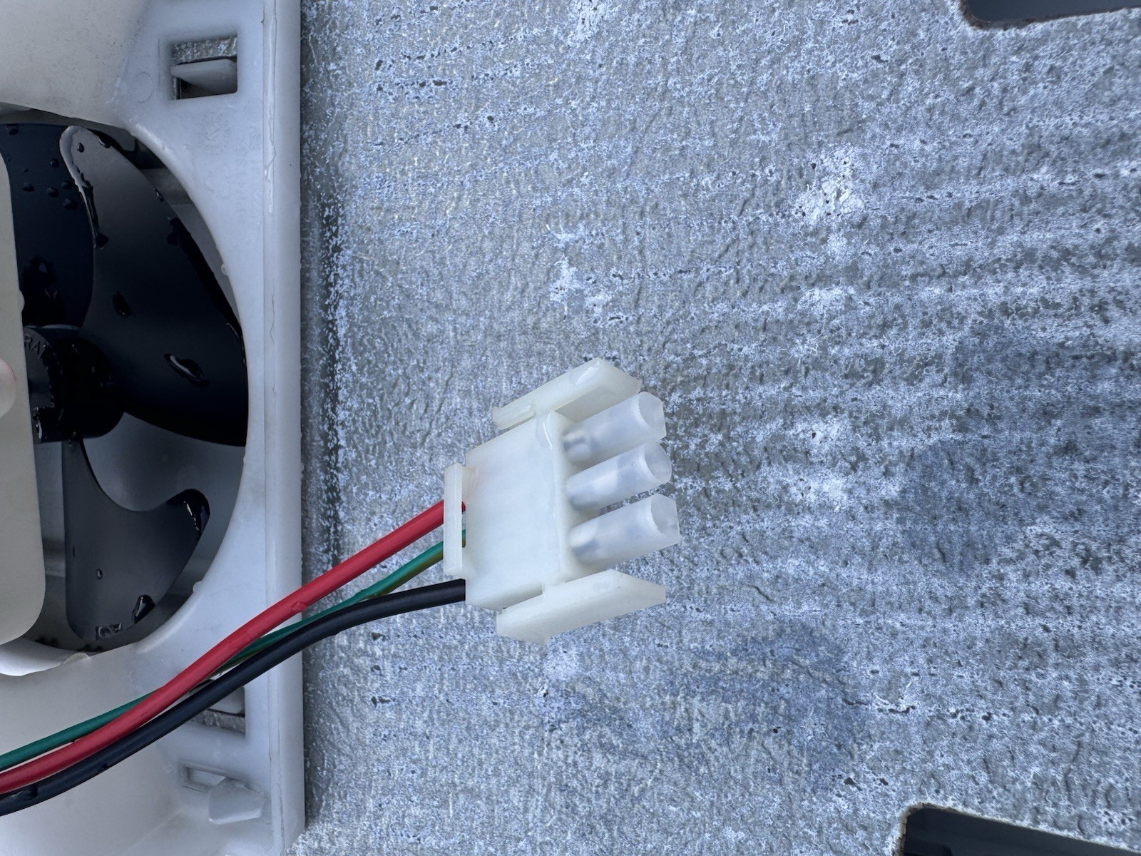 Frigidaire Ref. Evaporator Fan Motor Panel 242239304 242077705 From FFHT1831QS2 gallery