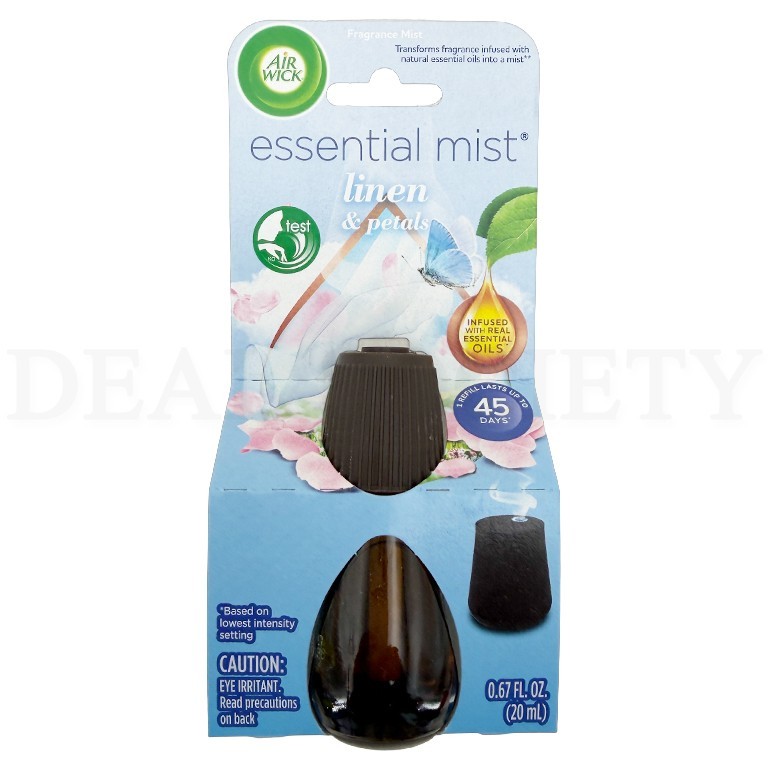 Air Wick Essential Mist Aromatherapy Diffuser Refill - Linen & Petals Lot of 6 gallery