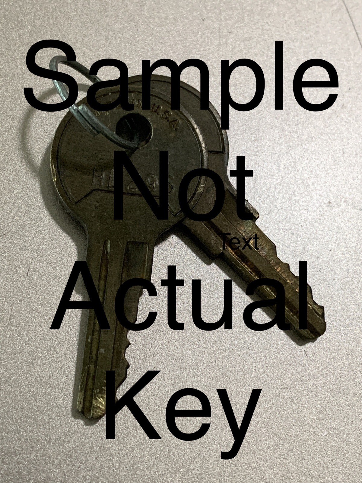 GG101-GG200 2 Keys for Various Beachcraft & Bendix Locks Cut to Your Key Code gallery
