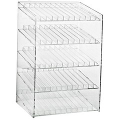 Azar Displays Five-Tier 60 Compartment Display, 12-Comp per Tier….