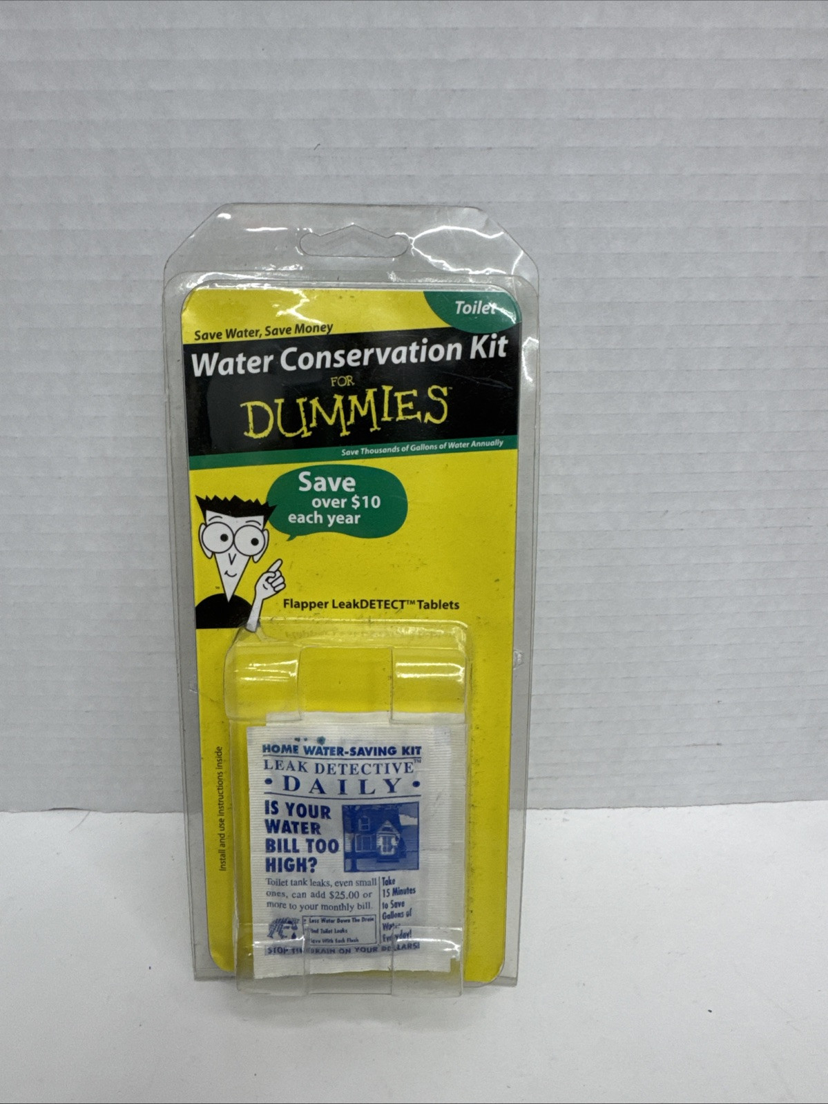Water conservation kit for dummies flapper leak detect tablets gallery