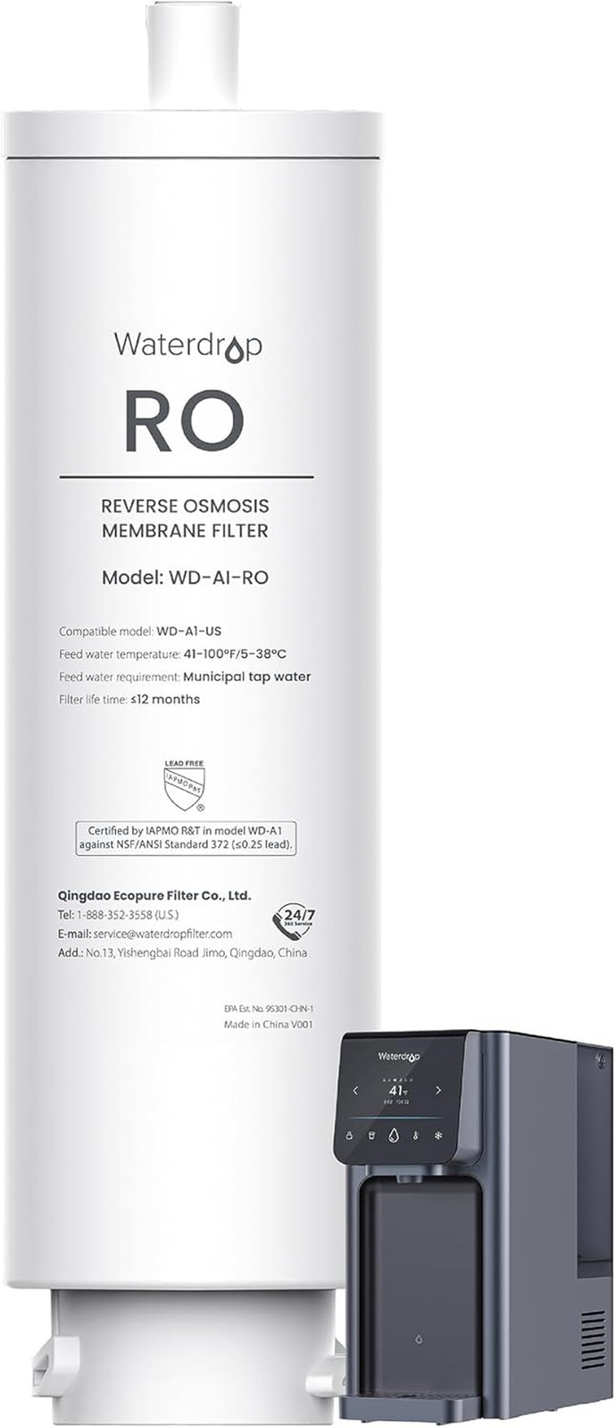A1-RO Filter for A1 Reverse Osmosis Dispenser gallery