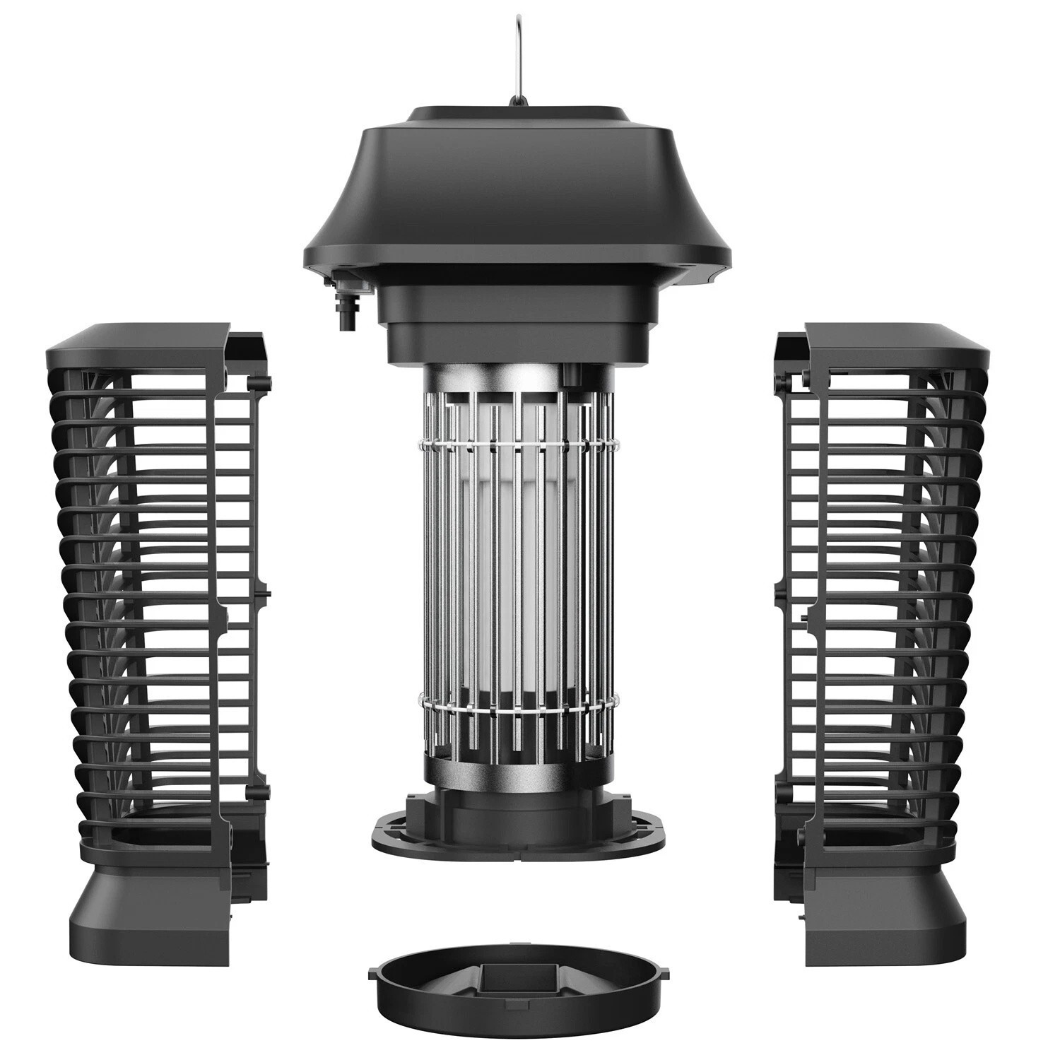 Electric Bug Zapper Lantern Outdoor Mosquito Killer UV Light Hanging Trap Lamp gallery