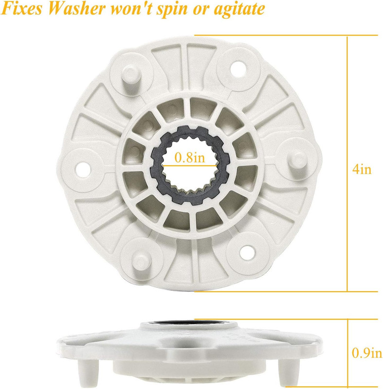 Washer Rotor Hub Assembly MBF618448 for LG Washing Machine（Original Version), Re gallery