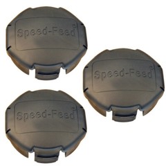 Echo 3 Pack 375 Speed Feed Trimmer Head Drum Lid Covers / X472000012-3PK