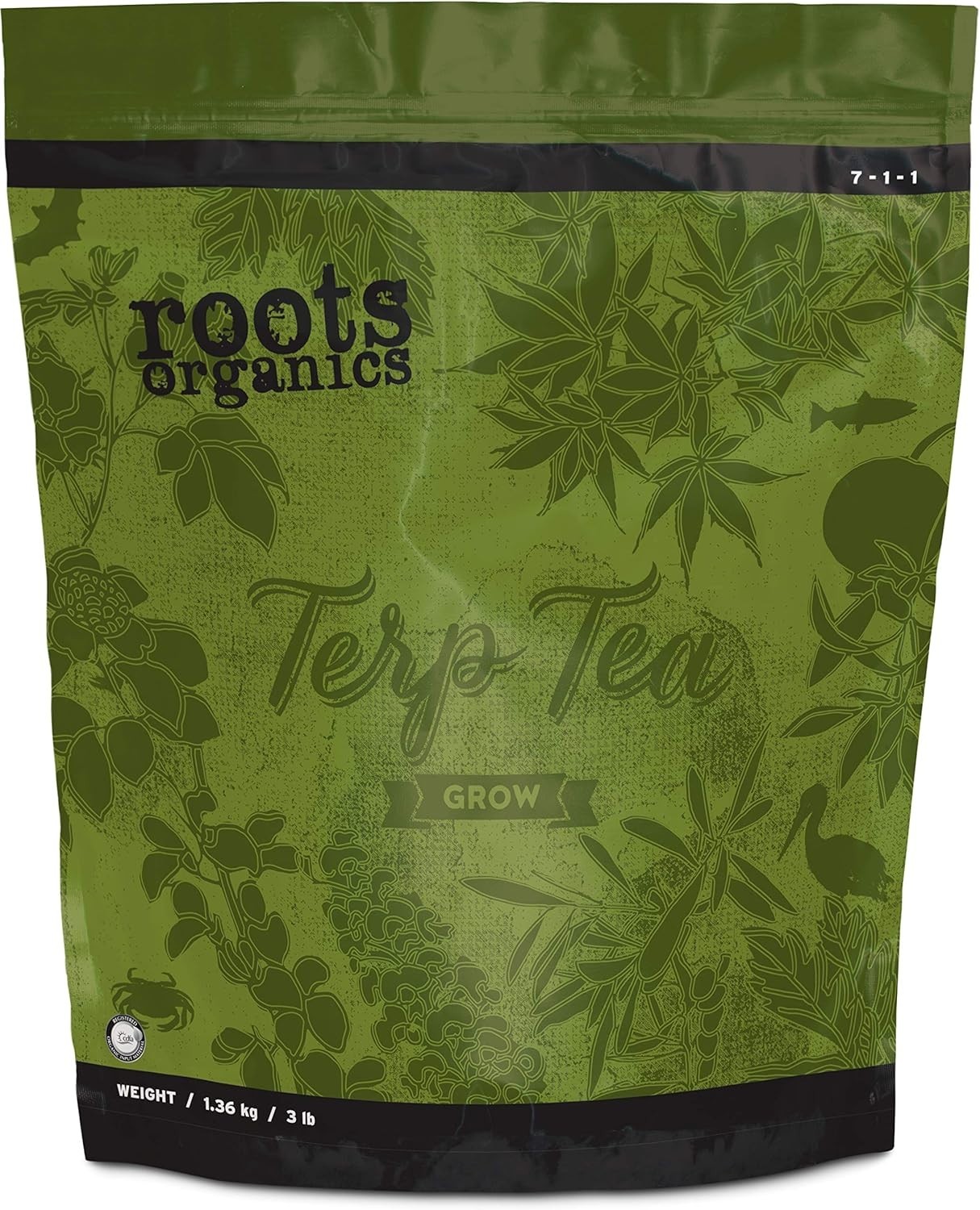 Terp Tea Grow 3 lb Organic Fertilizer – Boost Vigor with Beneficial Mycorrhizae gallery