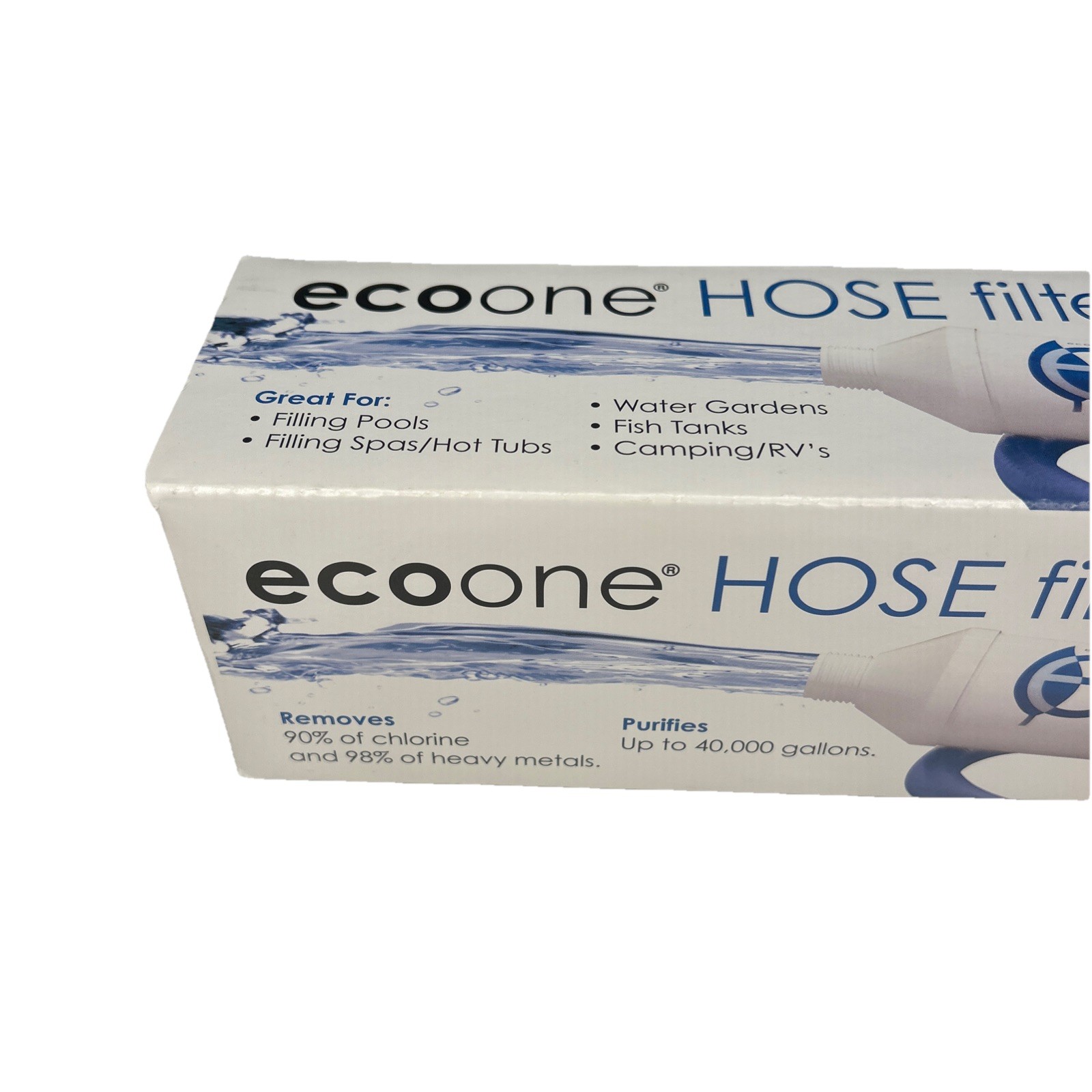 EcoOne Hose Water Filter for Spa Pool Garden Safe Drinking Water 40000 Gallons gallery