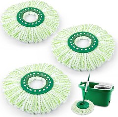 3 Pack Mop Head Replacement for Libman Tornado, Spin Mop Replacement Head ONLY C