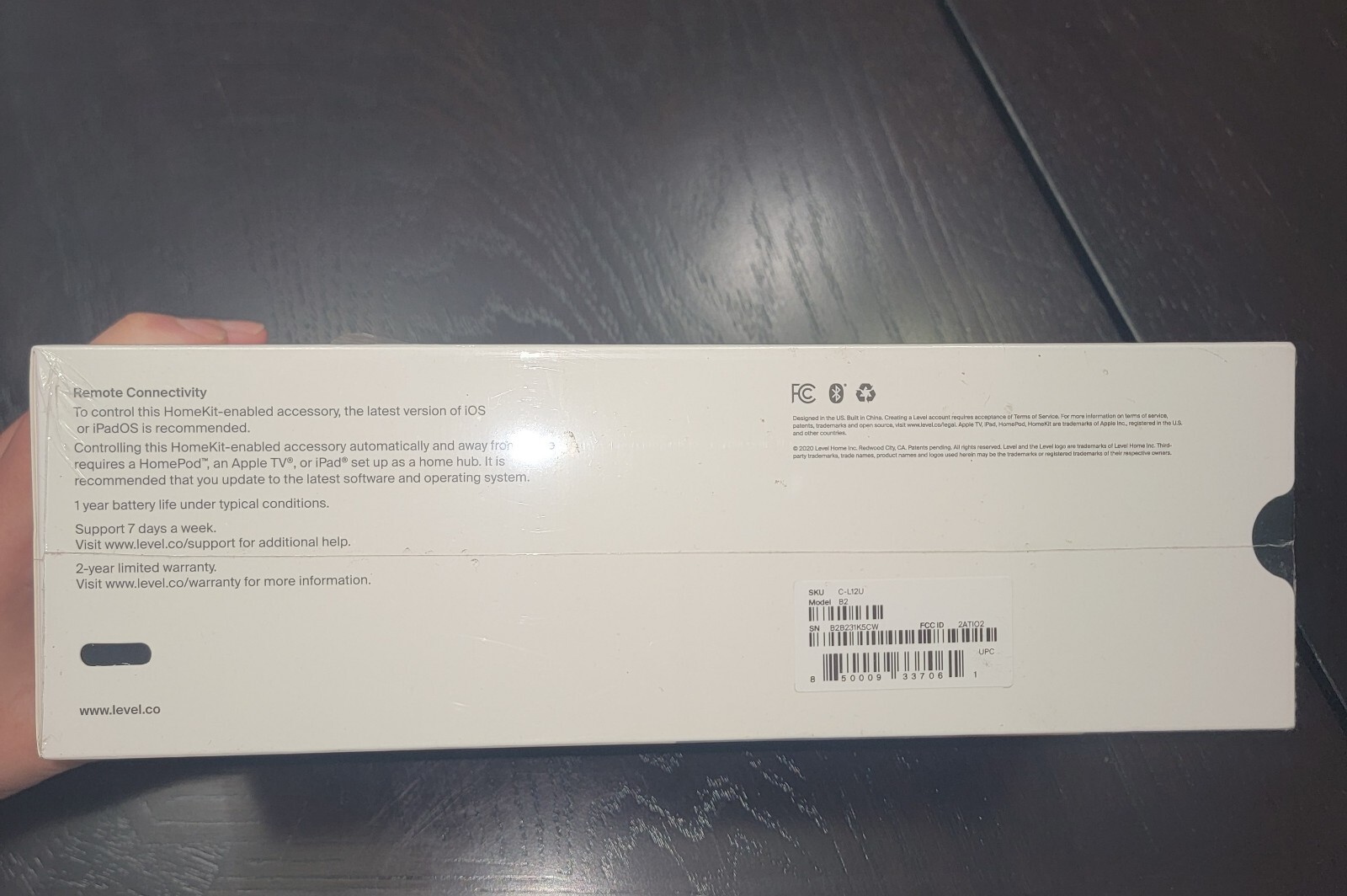 Level Lock Touch Connect Smart Lock Apple Home Keys gallery