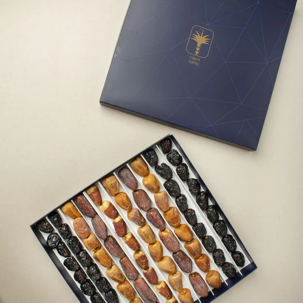 Premium Saudi Dates 1200G – Assorted Luxury Dates (Ajwa, Medjool, Sukkari) تمور gallery