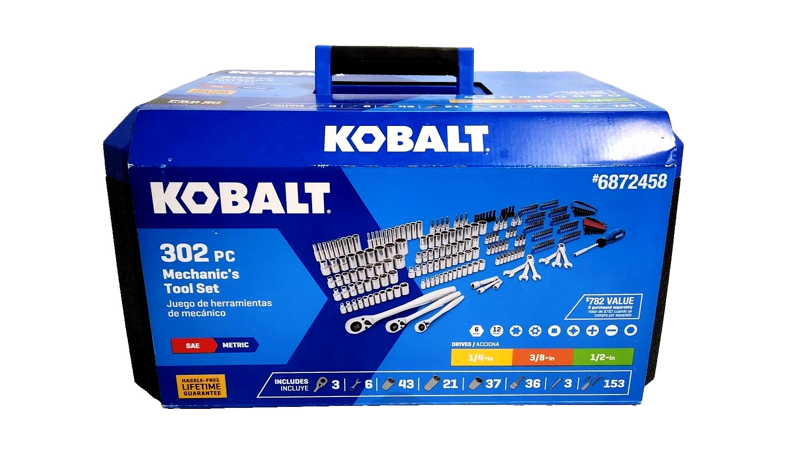 Kobalt 6872458 302pc Mechanic's Tool Set gallery