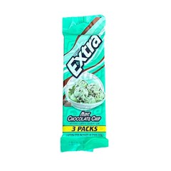 Wrigley’s Extra 3 Pack Mint Chocolate Chip Sugarfree Gum – NEW DISCONTINUED RARE
