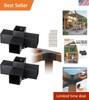 4-Way Heavy-Duty Pergola Bracket Kit - 4"x4" Corner Support for Outdoor Projects gallery