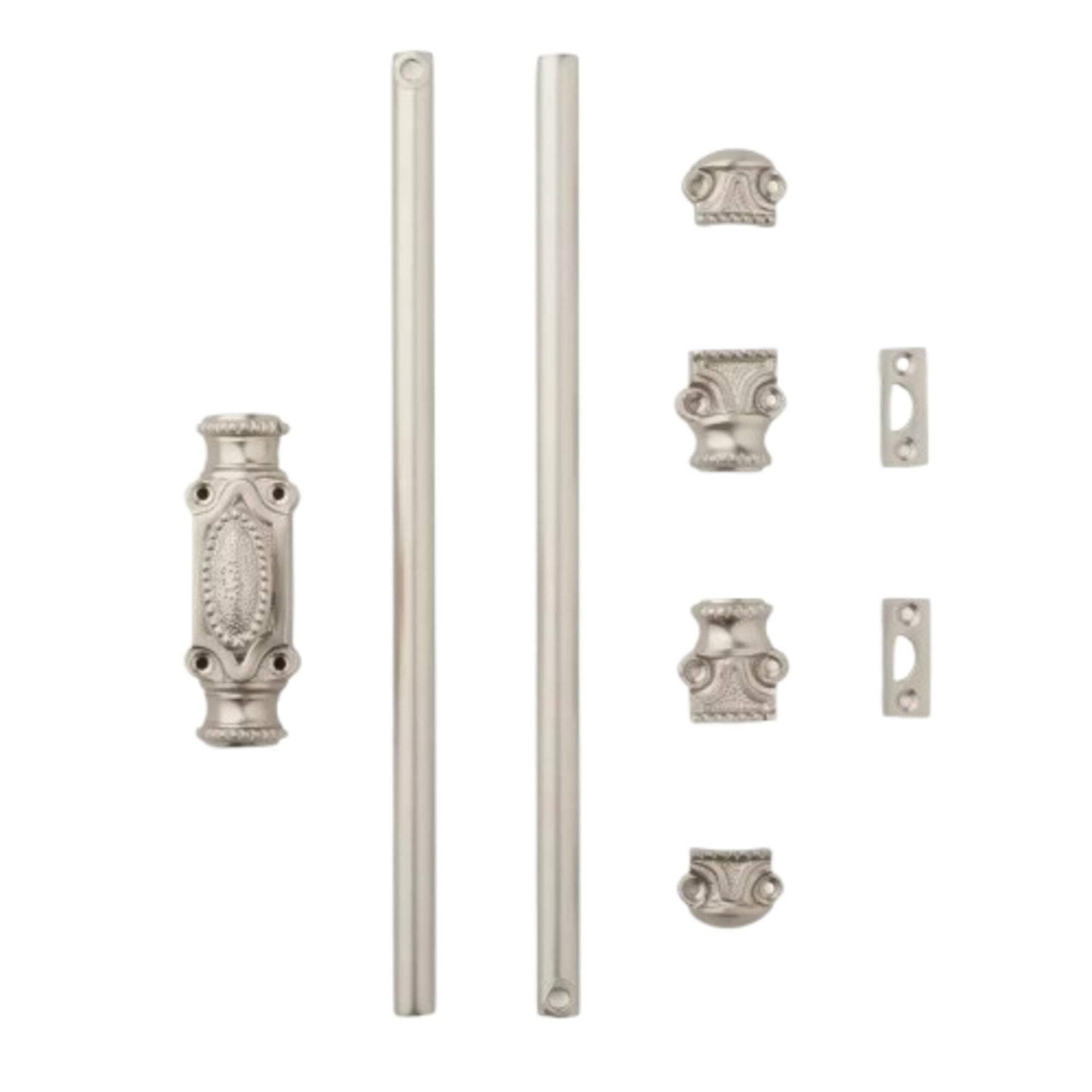 Signature Ironmongery Beaded Cabinet Brass Cremone Bolt Hardware 2 feet Polished gallery