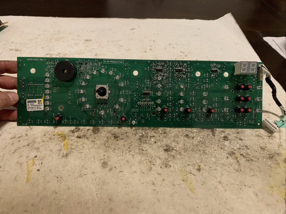 WHIRLPOOL KENMORE WASHER MAIN CONTROL BOARD - PART# W10252256 Rev D. #256