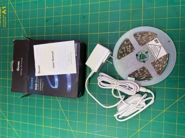 QTY 2: Govee RGB Basic Led Strip Light and Govee RGB LED Strip Light gallery