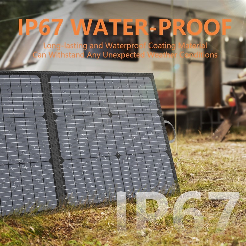 220w Portable Solar Panel Foldable for EcoFlow Bluetti Jackery Solar Refurbished gallery