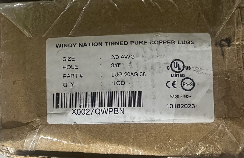 🔥WindyNation10-Gauge 100ft. Black/50 ft. Red Solar Cable gallery
