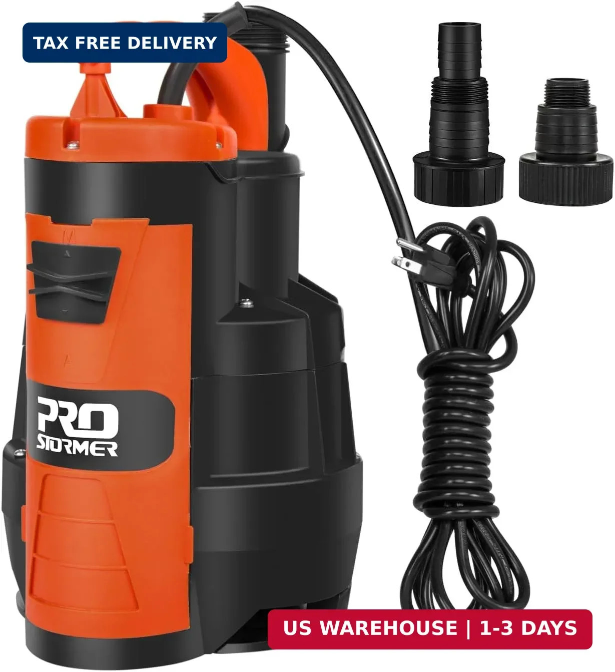 Sump Pump, Prostormer 3500 GPH 1HP Submersible Clean/Dirty Water Pump with Build gallery