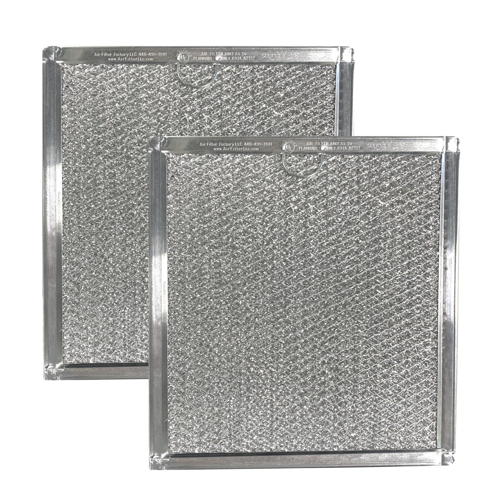 Compatible With GE 942347 Aluminum Mesh Grease Microwave Filters (2 Pack) gallery