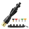 Pressure Washer Gun Adapter with 1/4” Quick Connector, 6 Inch Power Washer Wa... gallery