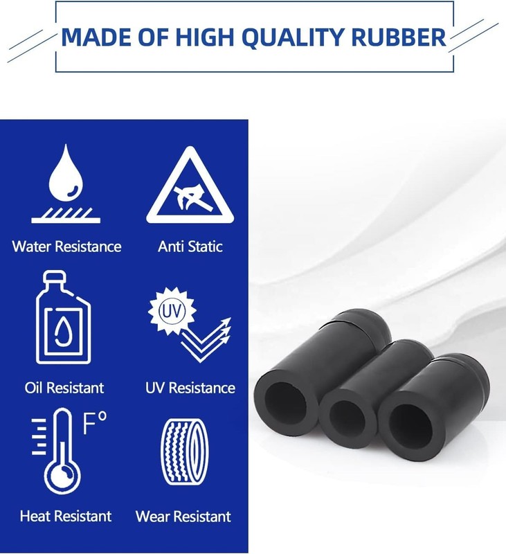 High-Quality Rubber Vacuum Caps - 102 PCS Assorted for Tight Seals & Safety gallery