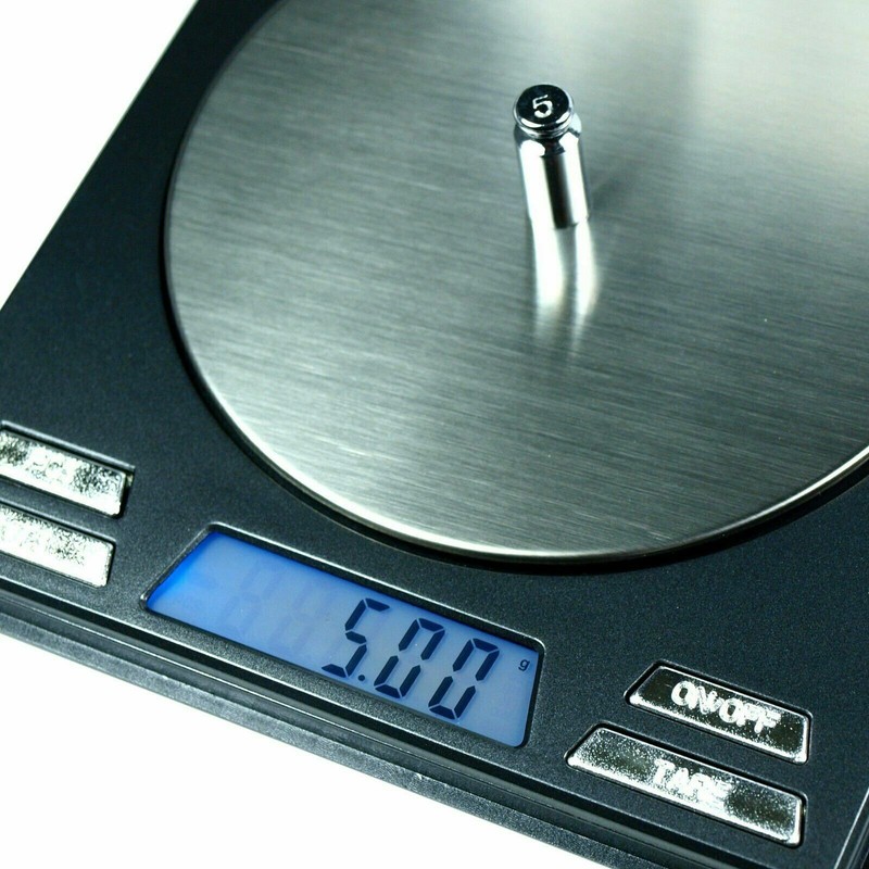 100g x 0.01g Digital Precision Scale CD Case Scale with Calibration Weights gallery