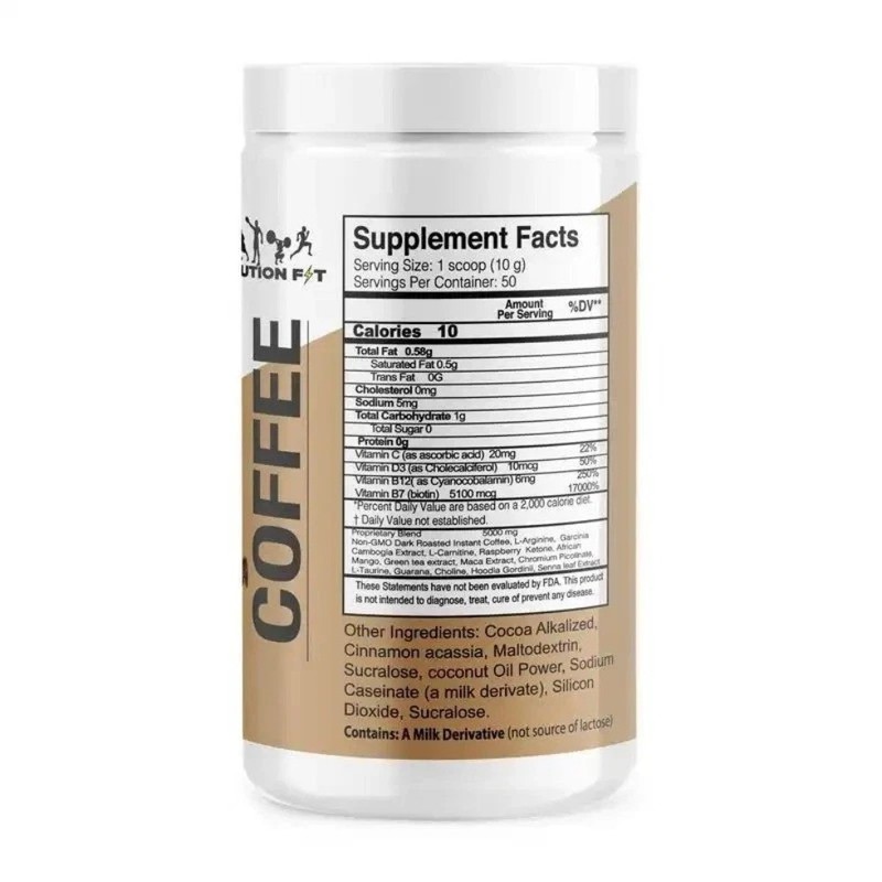 Evolution Fit Cappuccino Instant Coffee Powder Vitamins Energy Coffee Mix 1-Pack gallery