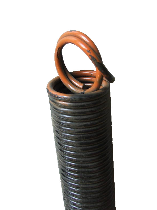 25-42-170lb 7' Orange Extension Spring Safety Cables Double Loop End Garage Door gallery