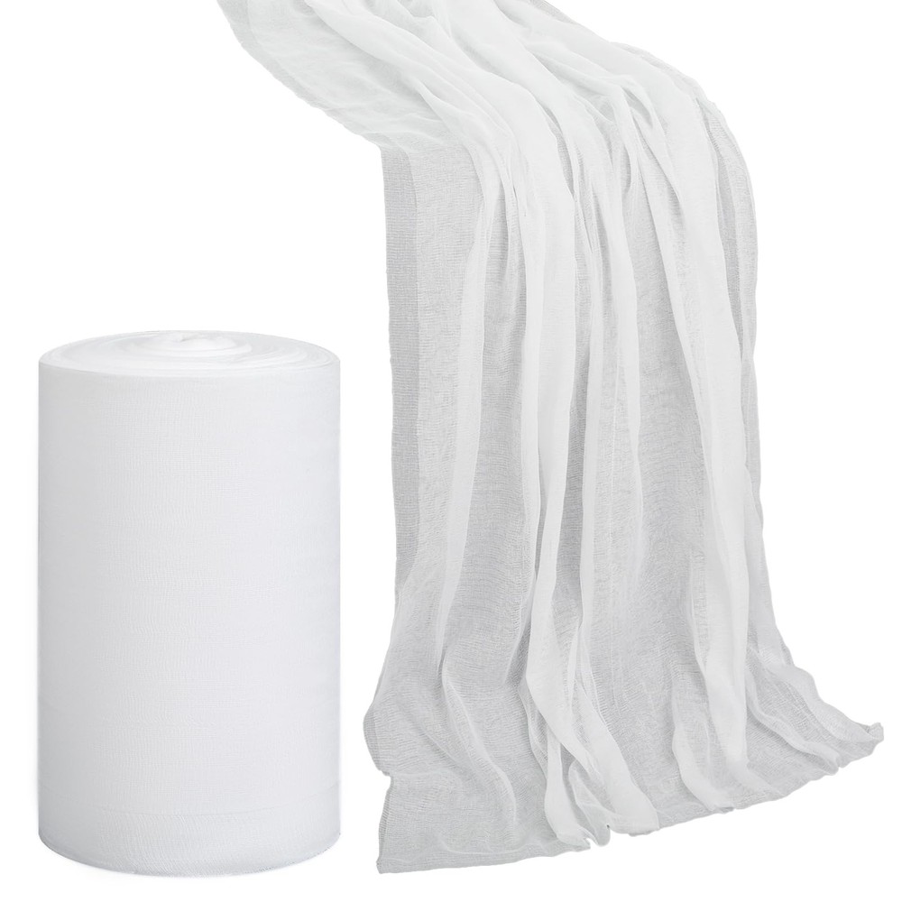 70 Yard White Grade 50 Unbleached Cotton Cheesecloth Roll Straining Bulk