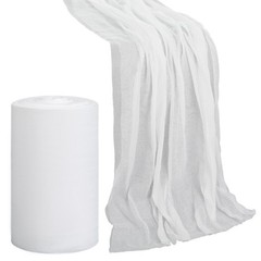 70 Yard White Grade 50 Unbleached Cotton Cheesecloth Roll Straining Bulk