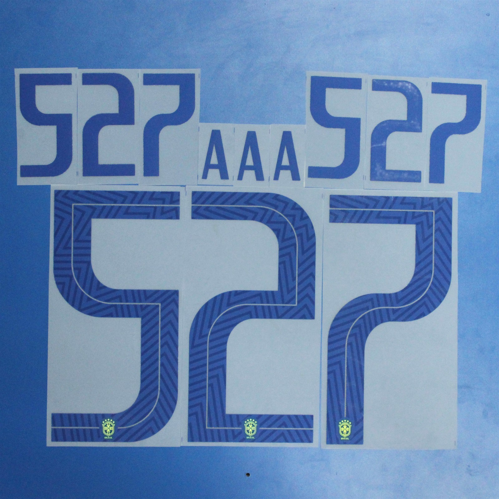 2019-20 Brazil Name Number Personalise Customise Player Size Nameset Print gallery