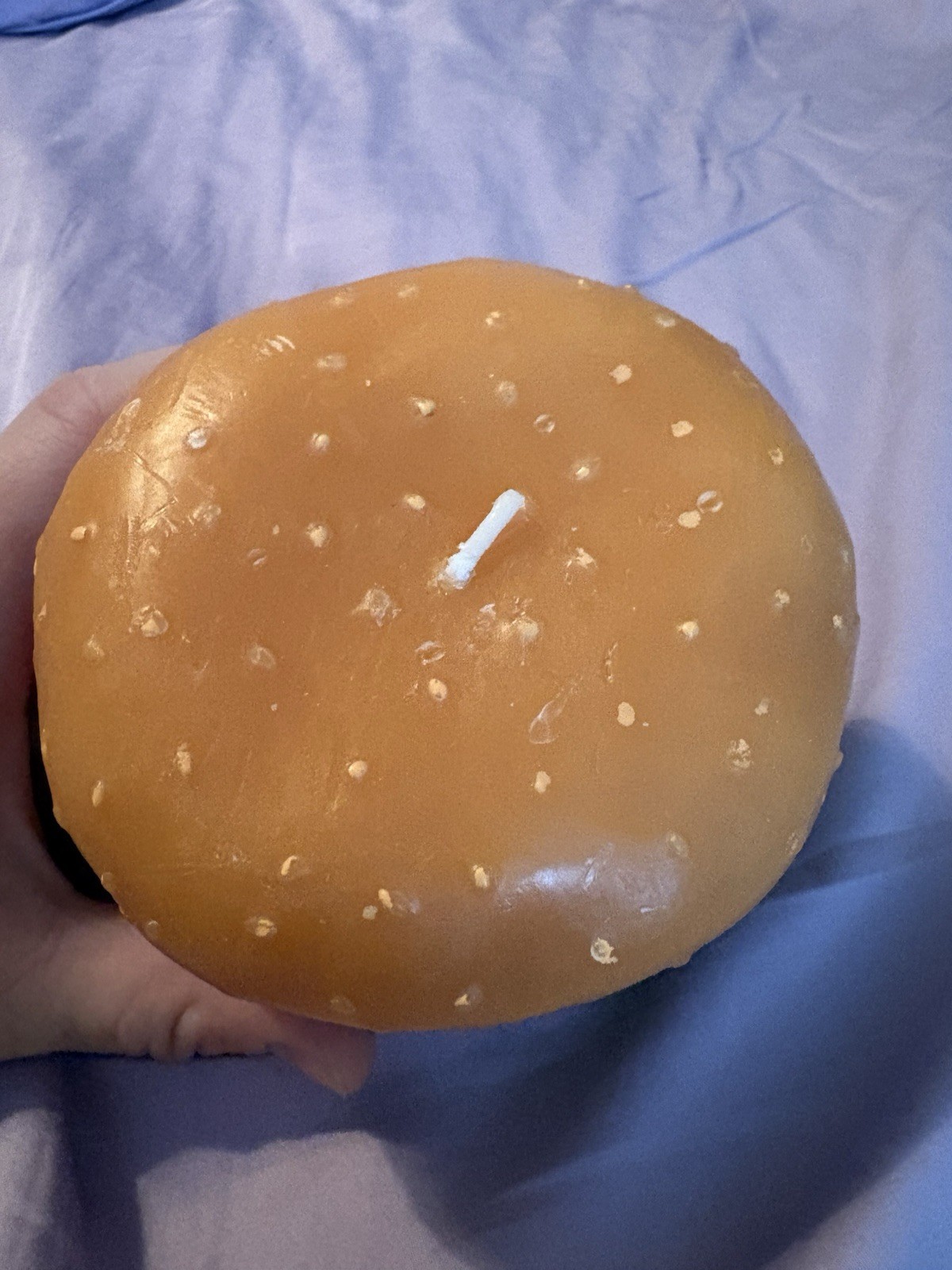 Funky Hamburger Candle Dopamine Decor Non Scented Full Wick Ashland gallery