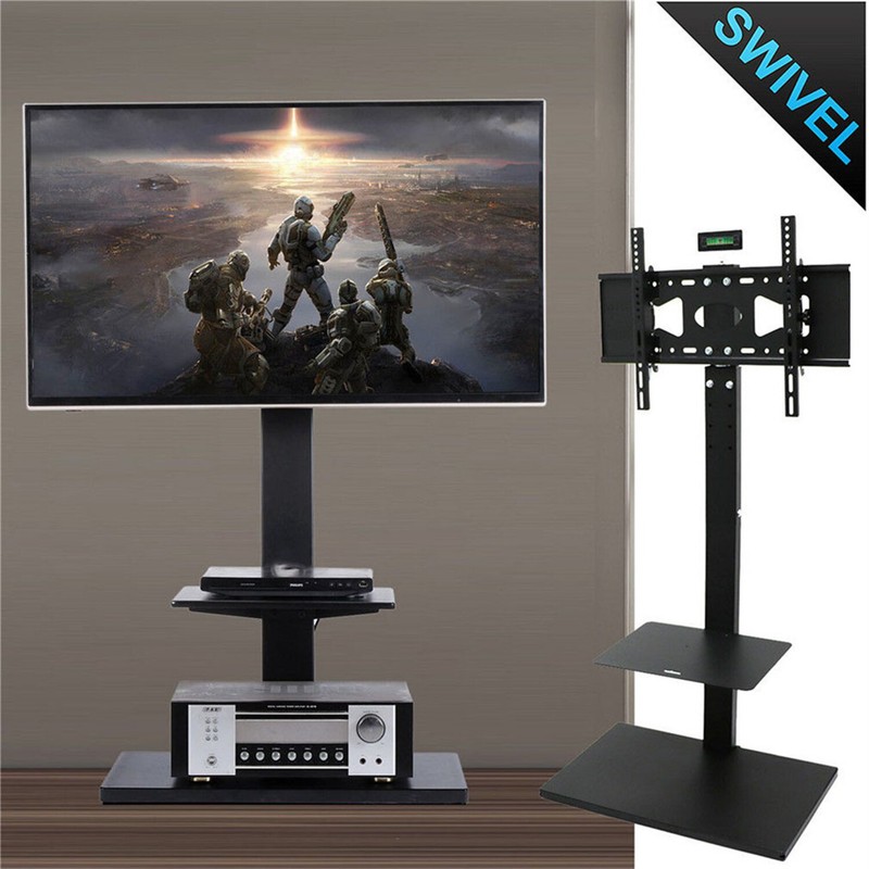 Multiple Styles Universal Tilting Floor TV Stand for 32-100'' LED Flat TV Cart gallery