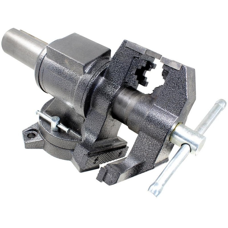 BESSEY 5 in. Multi-Purpose Rotating Pipe and Bench Vise with Swivel Base gallery