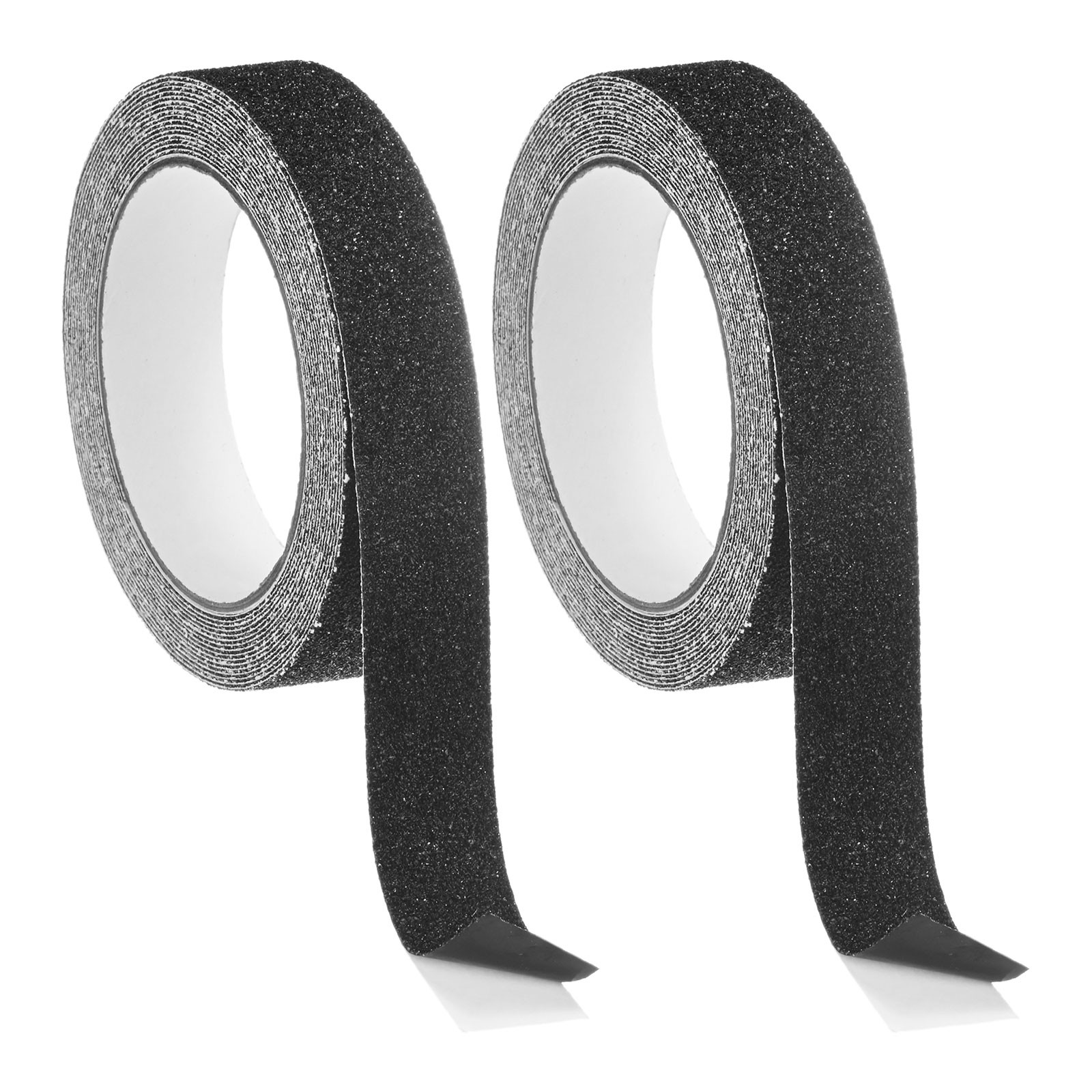 2-Pack Grip Tape, 1Inch x 16.4ft/25mm x 5m PVC Friction Tape [Black] gallery