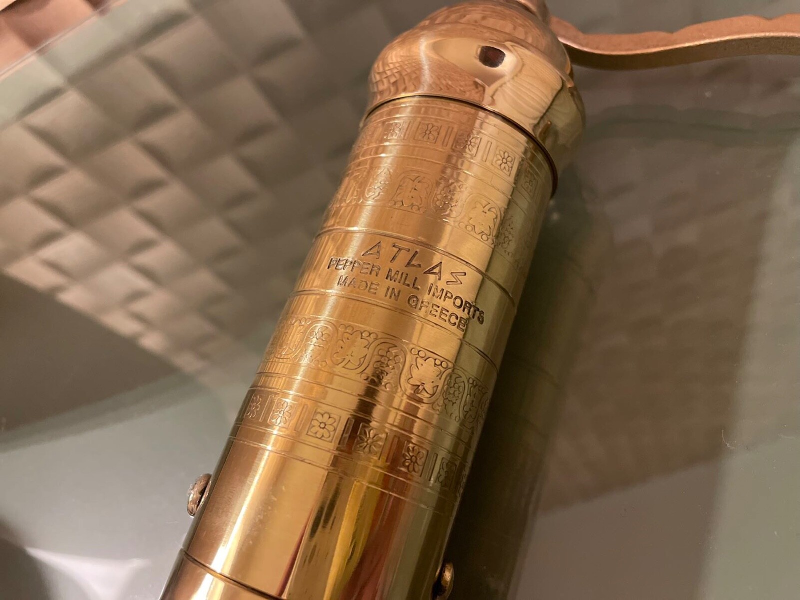 Handcrafted 9"Copper Pepper Mill - Premium Quality, Perfect for All Occasions, gallery