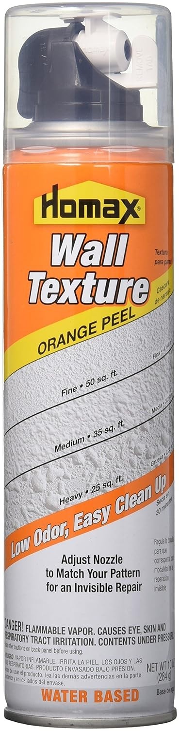Homax Aerosol Wall Texture 4091 - Orange Peel, WATER BASED 10 oz - 1 Can gallery