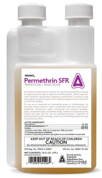 CSI 82004504 Control Solutions Permethrin SFR 36.8% gallery