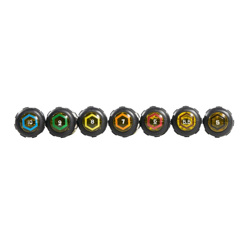 Klein Tools 65160 Metric Nut Driver Set, 3-Inch Shafts, 7-Piece gallery