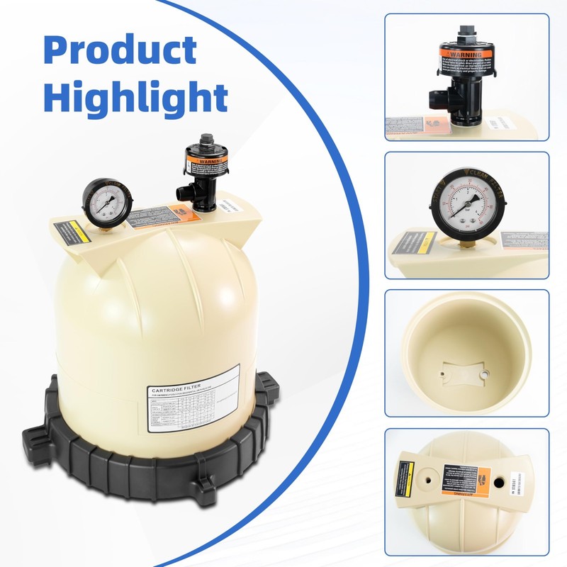 178561 Pool Filter Lid Replacement Compatible with Pentair Clean & Clear CC75, C gallery