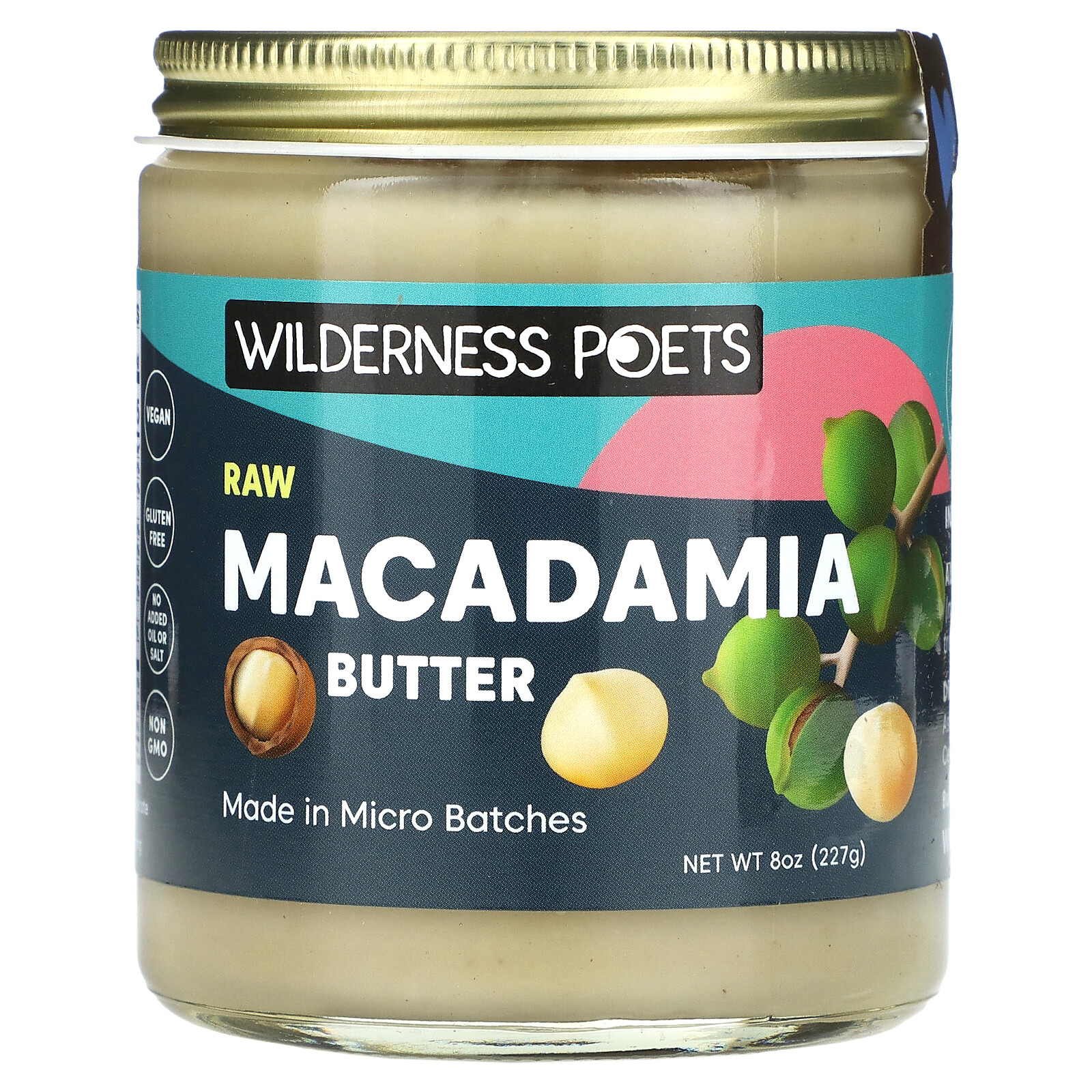 Raw Macadamia Butter, 8 oz (227 g) gallery